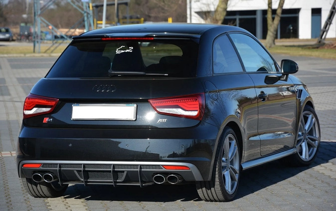 Audi S1 cena 79900 przebieg: 128000, rok produkcji 2014 z Jasień małe 106